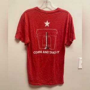 Bright Red “Come and Take It” Tee Shirt
